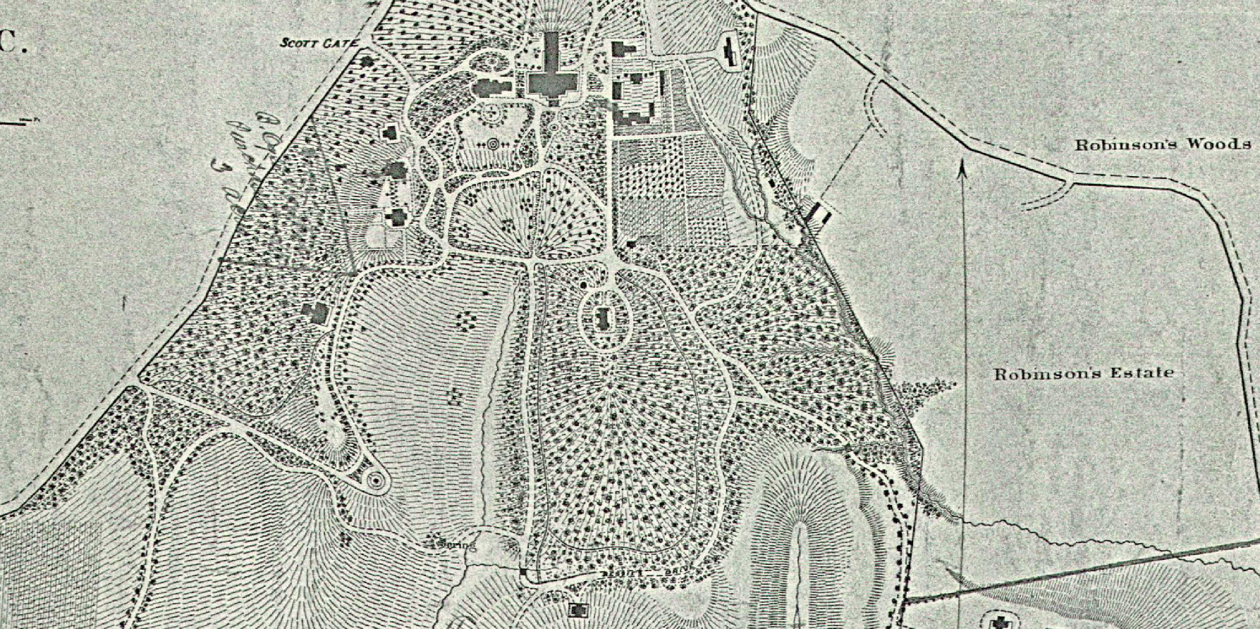 Arches v3 map view with historical map overlay